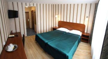 Номер эконом с 2 односпальными кроватями (с завтраком) в Гостинице Киевская